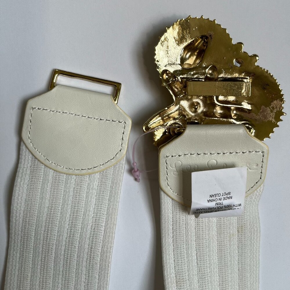 Lilly Pulitzer Emmett Stretch Belt with Gold Embellished Buckle - Picture 7 of 9